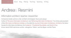 Desktop Screenshot of andrearesmini.com