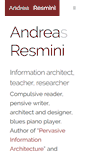 Mobile Screenshot of andrearesmini.com