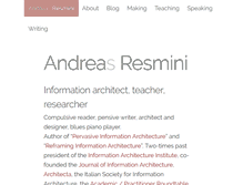Tablet Screenshot of andrearesmini.com